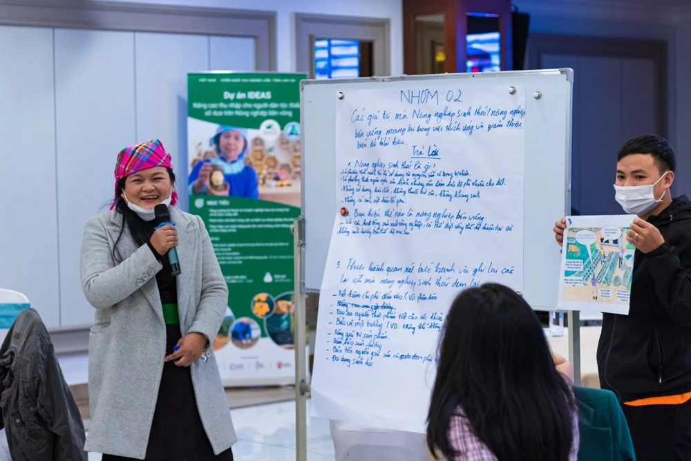 Chia sẻ kinh nghiệm sản xuất nông nghiệp sinh thái ứng phó với biến đổi khí hậu ảnh 2