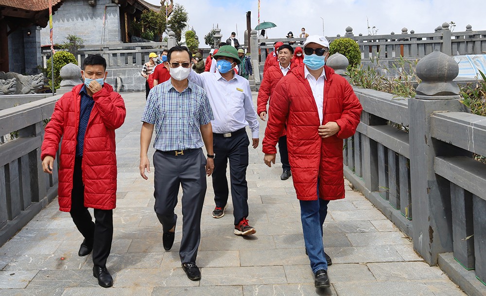 Kiểm tra Khu du lịch Cáp treo Fansipan.