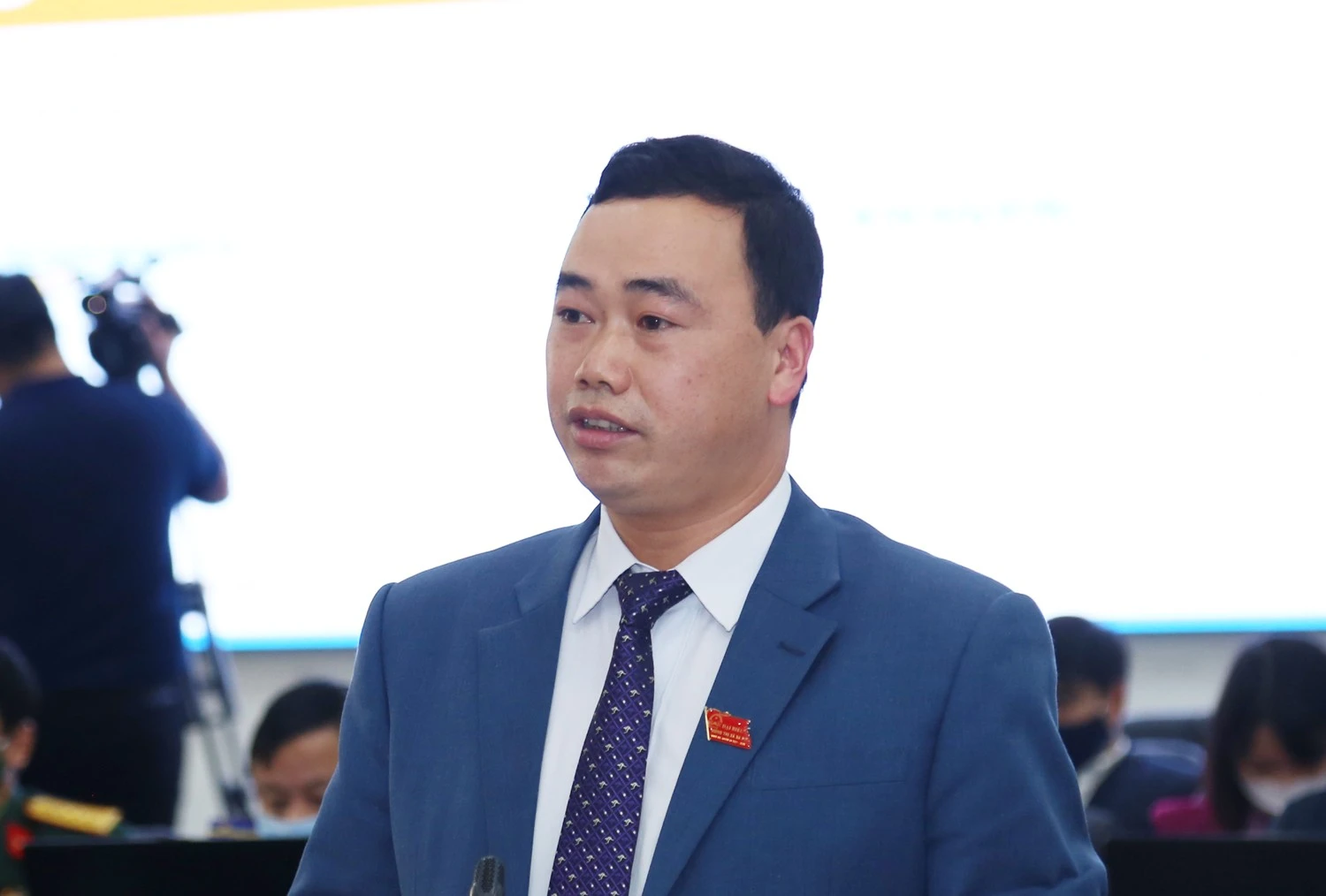 Đại biểu Vù A Giàng.