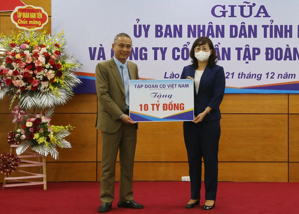 Lào Cai ký kết ghi nhớ hợp tác với Tập đoàn CĐ Việt Nam ảnh 5