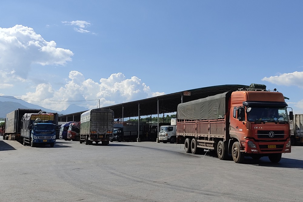 Trung tâm logistics của Công ty Cổ phần logistics Việt Trung.