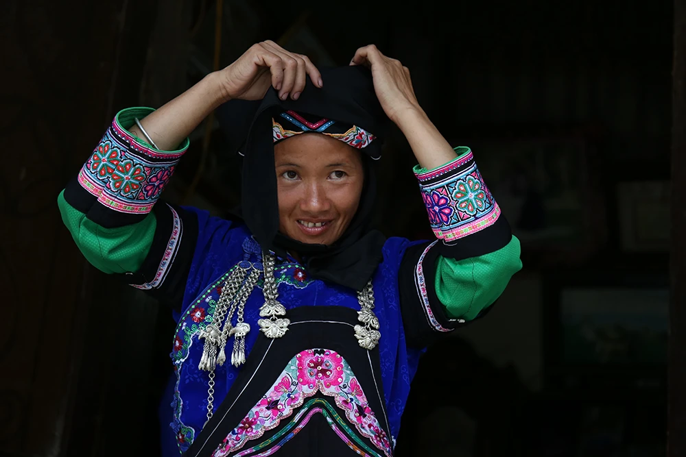 Vẻ đẹp phụ nữ vùng cao Lào Cai ảnh 6