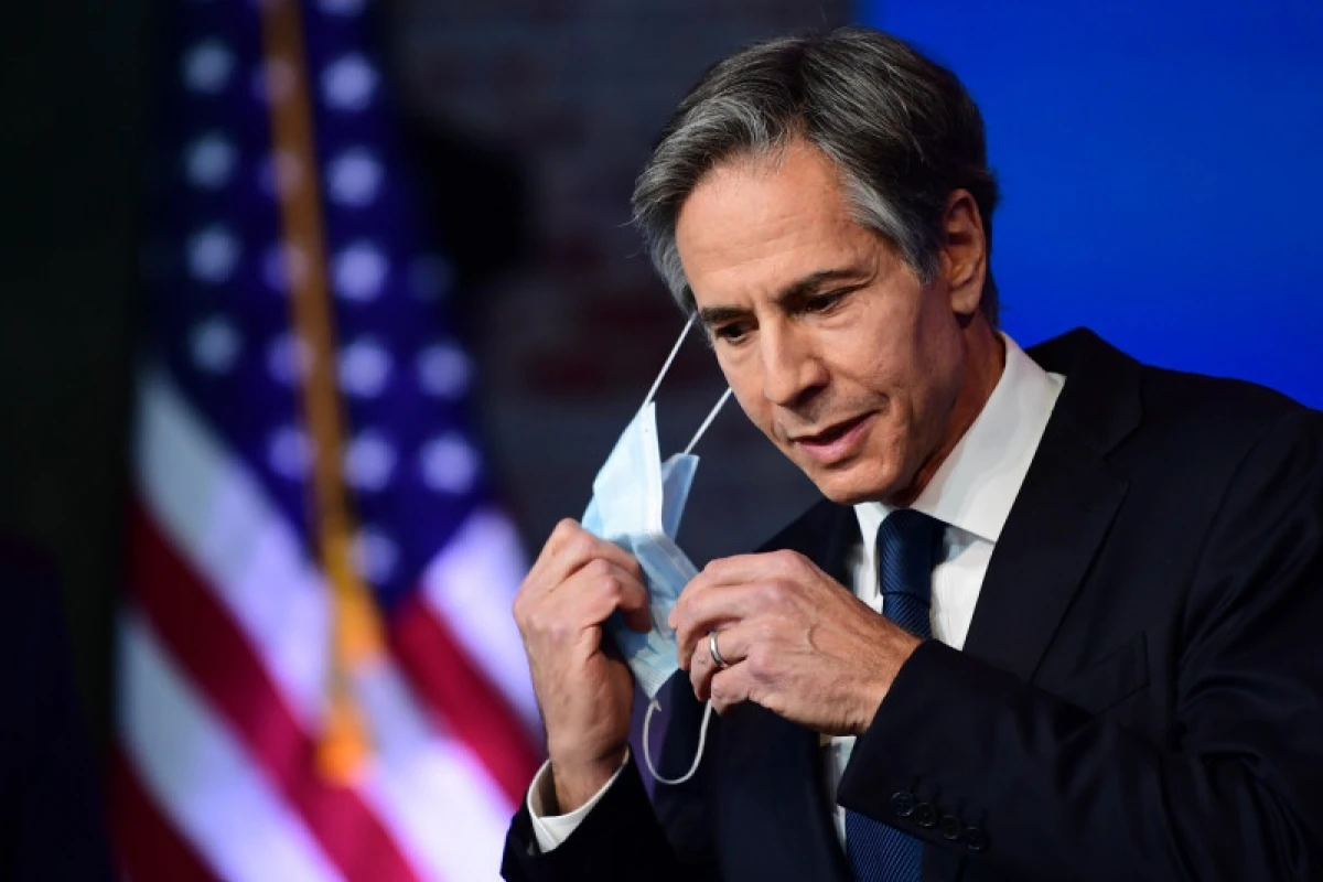 Ngoại trưởng Mỹ Antony Blinken.