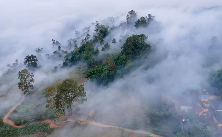 Huyền ảo mùa mây Y Tý ảnh 2