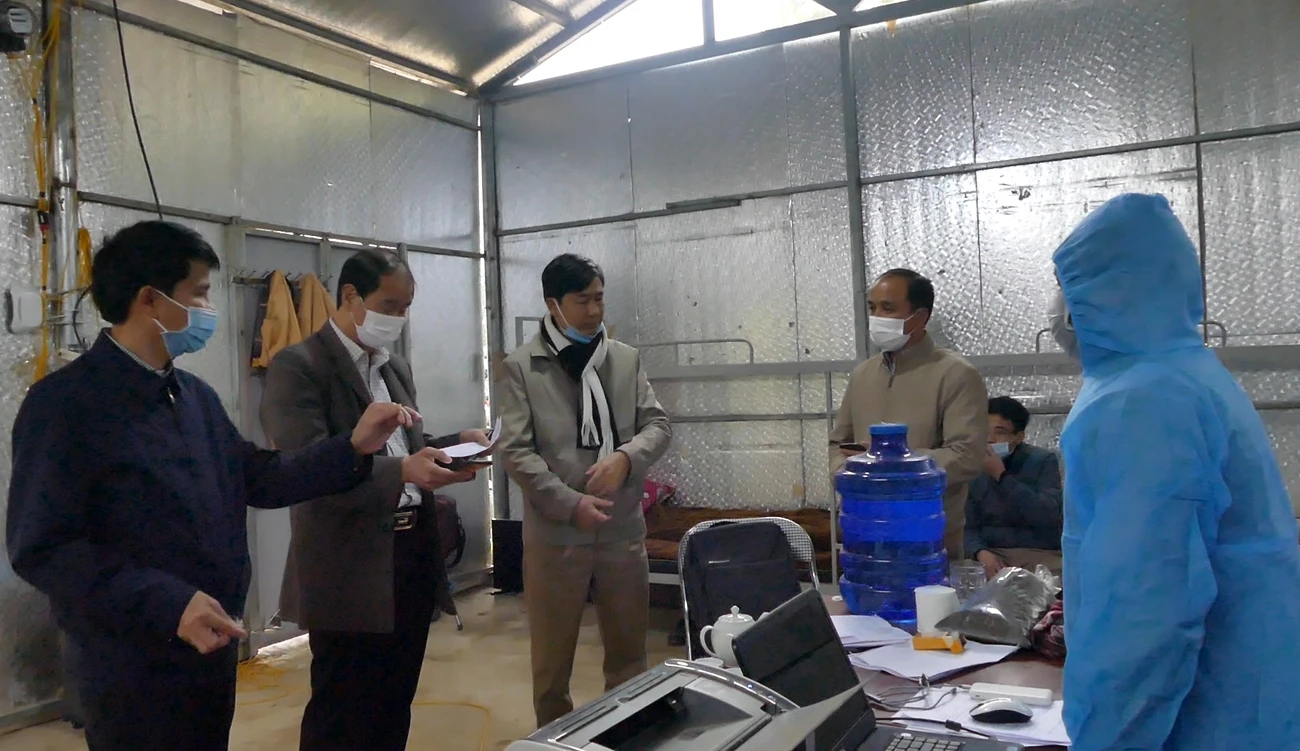 Nâng mức kiểm soát dịch Covid-19 tại Bắc Hà ảnh 2