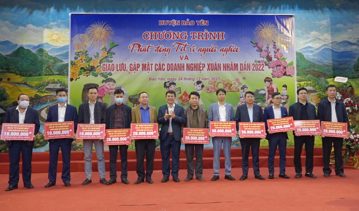 Bảo Yên: Phát động Chương trình “Tết vì người nghèo - Xuân Nhâm Dần” ảnh 1 Bảo Yên: Phát động Chương trình “Tết vì người nghèo - Xuân Nhâm Dần” ảnh 1