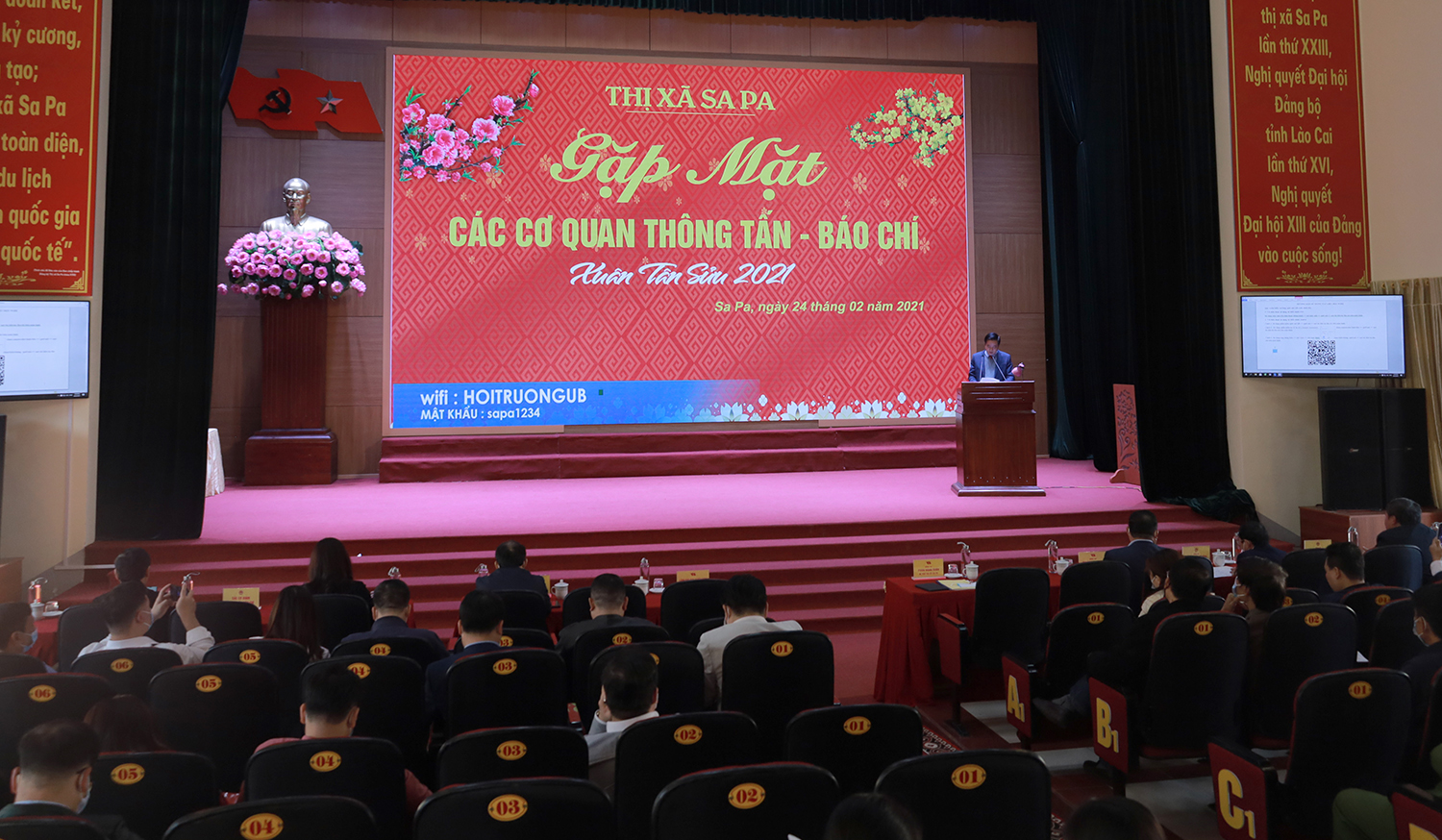 Quang cảnh buổi gặp mặt.