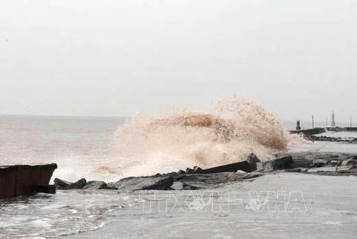 Ảnh hưởng của không khí lạnh nên ngày và đêm 20/2, nhiều khu vực ở Biển Đông đã có gió mạnh cấp 6, giật cấp 7.