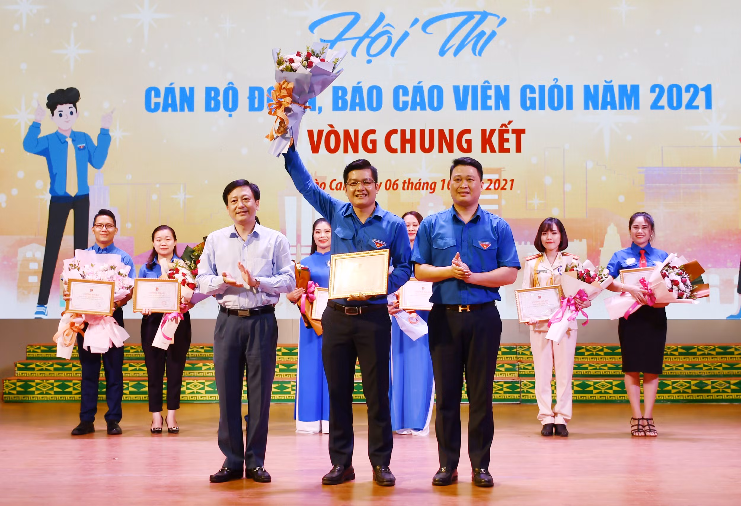 Đoàn thanh niên Công ty TNHH MTV Apatit Việt Nam xuất sắc giành giải Nhất.