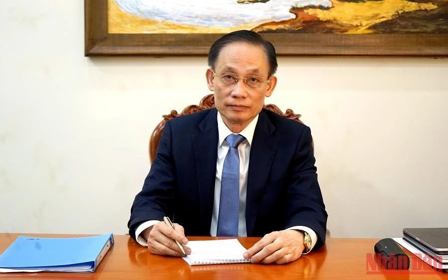 Trưởng Ban Đối ngoại Trung ương Lê Hoài Trung.