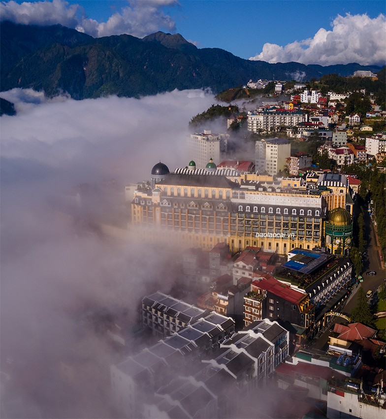 Sa Pa bồng bềnh trong mây trắng ảnh 8