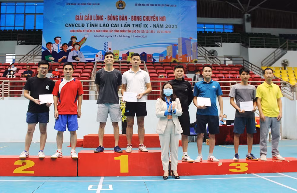 Kết thúc Giải thể thao công nhân, viên chức, lao động tỉnh Lào Cai lần thứ IX ảnh 7 Kết thúc Giải thể thao công nhân, viên chức, lao động tỉnh Lào Cai lần thứ IX ảnh 7