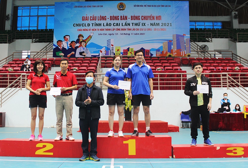 Kết thúc Giải thể thao công nhân, viên chức, lao động tỉnh Lào Cai lần thứ IX ảnh 6 Kết thúc Giải thể thao công nhân, viên chức, lao động tỉnh Lào Cai lần thứ IX ảnh 6