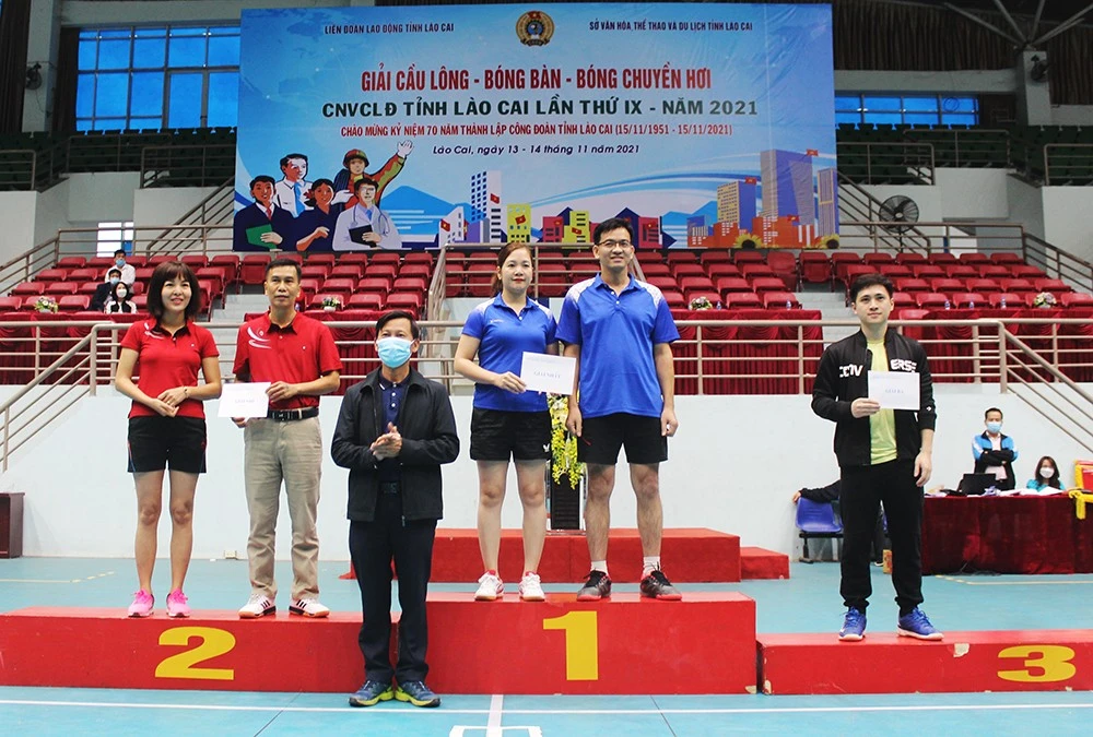 Kết thúc Giải thể thao công nhân, viên chức, lao động tỉnh Lào Cai lần thứ IX ảnh 6