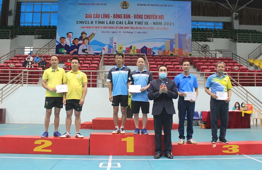 Kết thúc Giải thể thao công nhân, viên chức, lao động tỉnh Lào Cai lần thứ IX ảnh 5