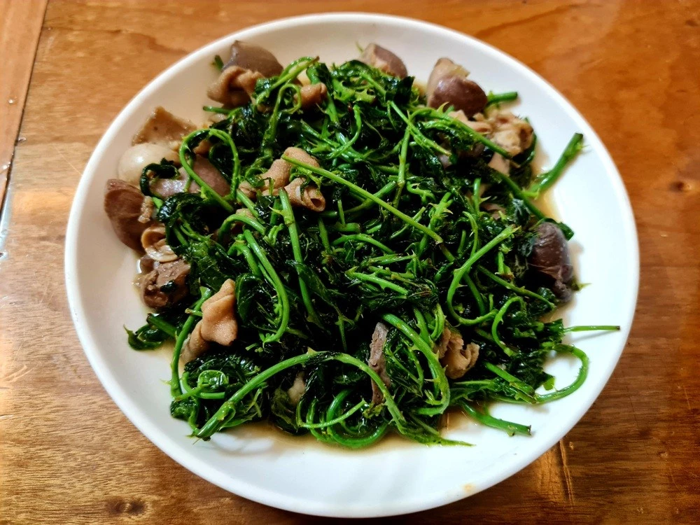 Rau gai của người vùng cao ảnh 1