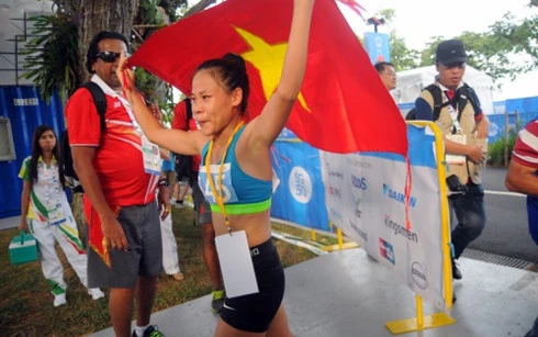 VĐV điền kinh Thanh Phúc.