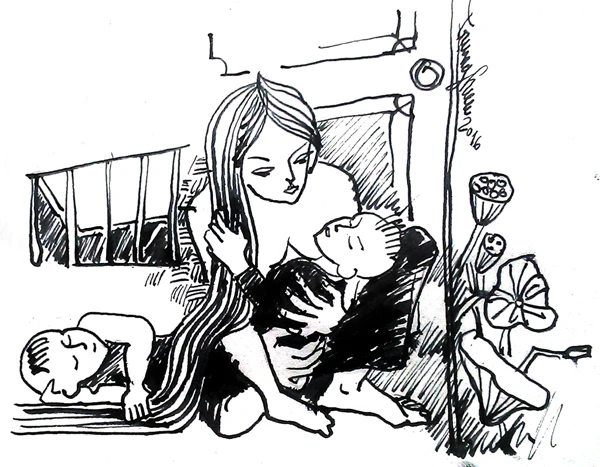 Minh họa của Trung Hiếu (Bảo tàng tỉnh Yên Bái).