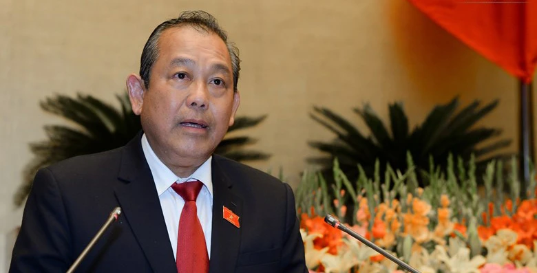 Phó Thủ tướng Trương Hòa Bình. Phó Thủ tướng Trương Hòa Bình.