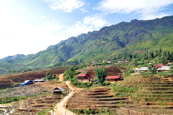 Một góc thôn Mà Sa Phìn.