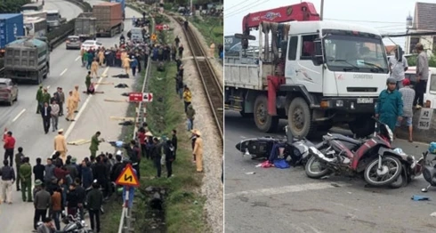 Hai vụ tai nạn ở Long An và Hải Dương cướp đi sinh mạng của hơn chục người đều do những “con nghiện” cầm lái khi tham gia giao thông.