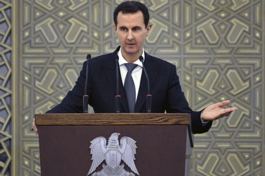 Tổng thống Syria Bashar al-Assad. Ảnh: AP.