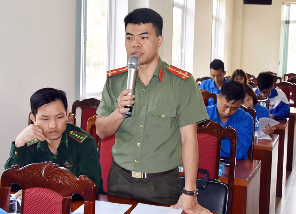 Đại biểu đóng góp ý kiến thực hiện nhiệm vụ quý II/2019.