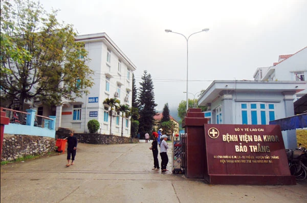 Bệnh viện Đa khoa huyện Bảo Thắng.