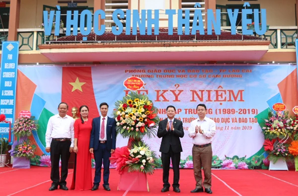 Trường THCS Cam Đường kỷ niệm 30 năm thành lập ảnh 3