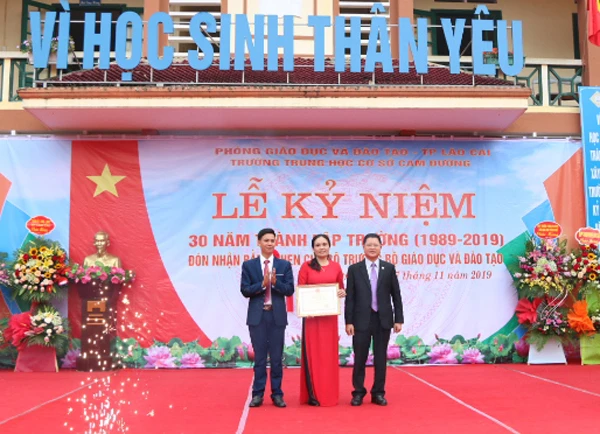 Trường THCS Cam Đường kỷ niệm 30 năm thành lập ảnh 4