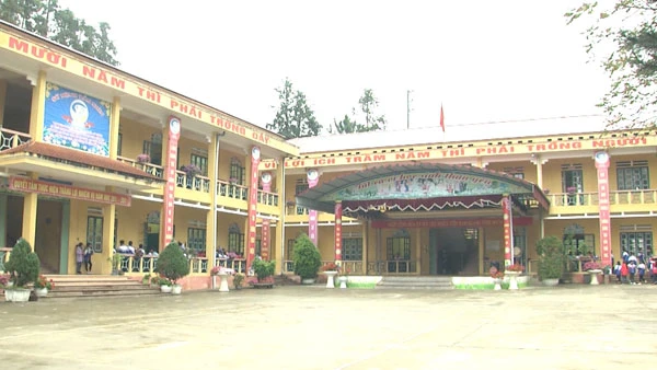 Trường Tiểu học số 1 xã Si Ma Cai.