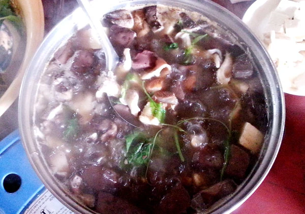 Món thắng cố ngựa Bắc Hà.