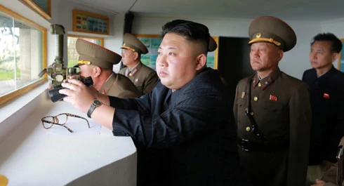 Lãnh đạo Triều Tiên Kim Jong-un.
