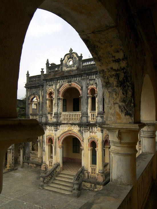 Một góc nhà Hoàng A Tưởng (ảnh chụp trước khi trùng tu).