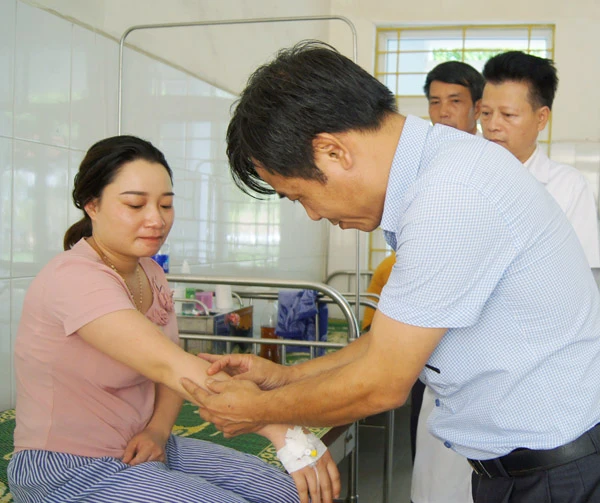 Giám sát phòng, chống sốt xuất huyết tại Bệnh viện Đa khoa Bảo Thắng.