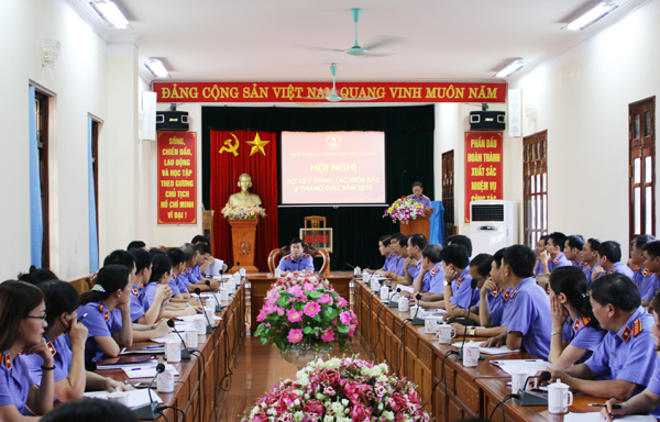 Công tác đánh giá hoạt động kiểm sát luôn được Viện Kiểm sát nhân dân tỉnh quan tâm thực hiện định kỳ.