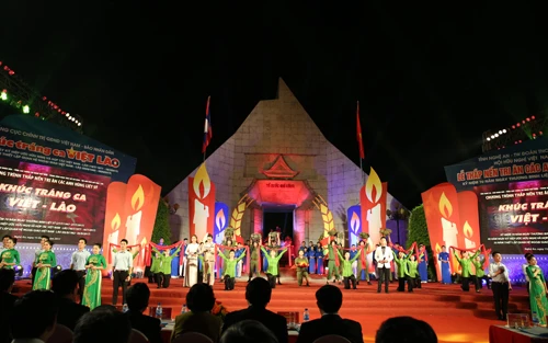 Quang cảnh buổi lễ.