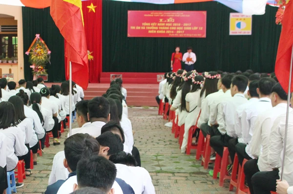 Quang cảnh buổi lễ.