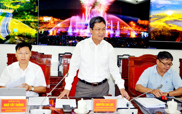 Phó Chủ nhiệm Văn phòng Chính phủ Nguyễn Cao Lục đánh giá cao kết quả mà Lào Cai đã đạt được.