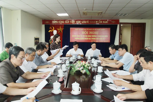 Quang cảnh hội nghị.