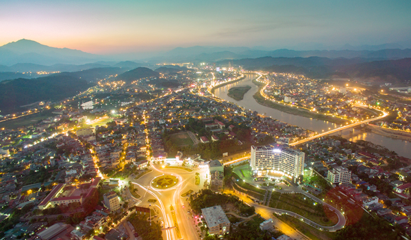 Thành phố Lào Cai hôm nay. Thành phố Lào Cai hôm nay.