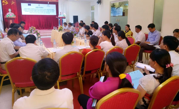 Quang cảnh hội thảo.