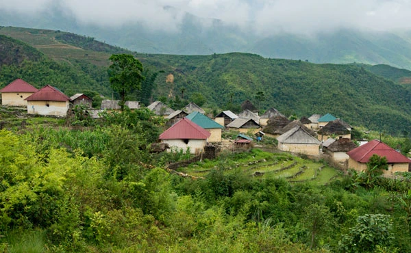 Một góc thôn Kin Chu Phìn.