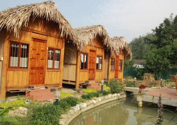 Homestay được đầu tư xây dựng phục vụ nhu cầu của du khách.