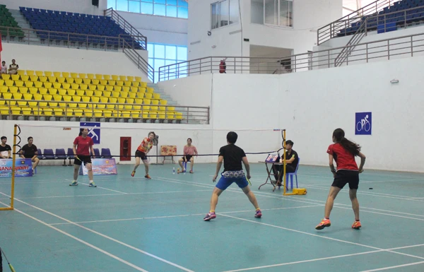 Chung kết nội dung đôi nữ.