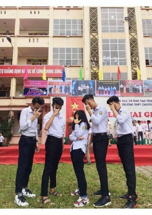 Bức ảnh ‘Vườn sao băng” đang được dân mạng chia sẻ