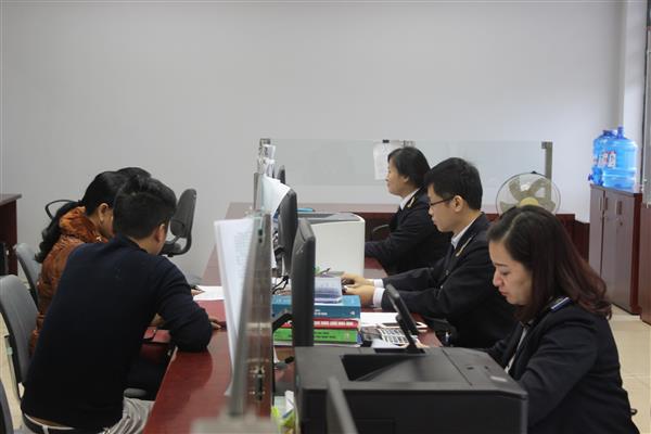 Hoạt động nghiệp vụ tại Chi cục Hải quan Cửa khẩu quốc tế Lào Cai.