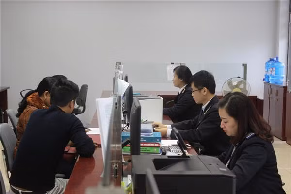 Hoạt động nghiệp vụ tại Chi cục Hải quan Cửa khẩu quốc tế Lào Cai.