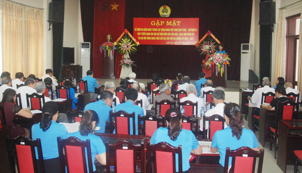 Quang cảnh buổi gặp mặt.