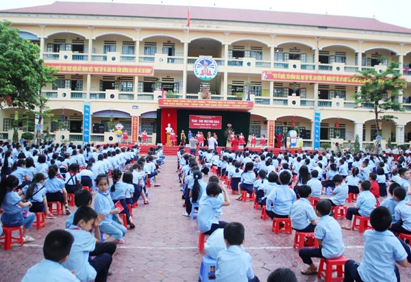 Quang cảnh buổi lễ.